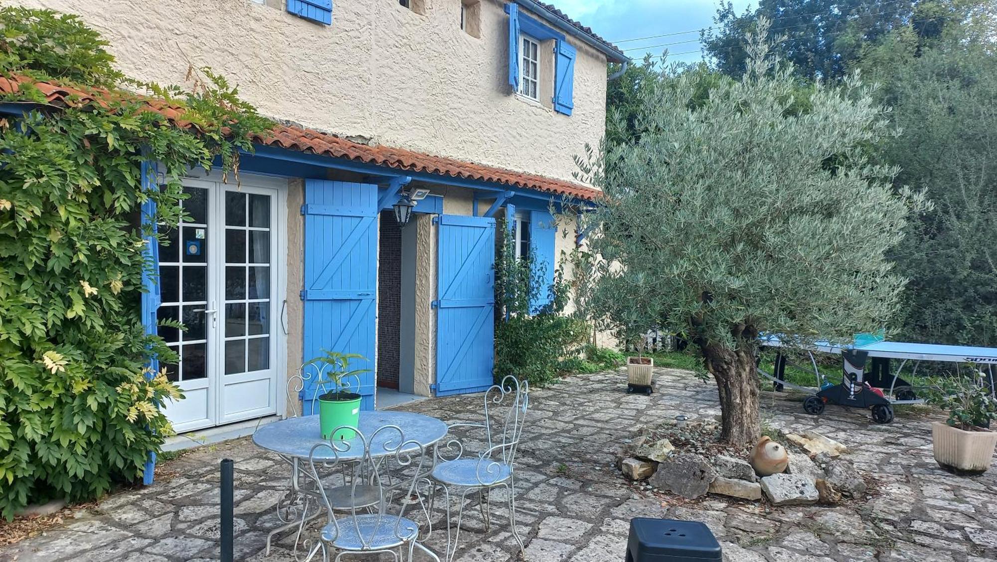 Bed and Breakfast A La Paloma Verteuil-sur-Charente Exterior foto