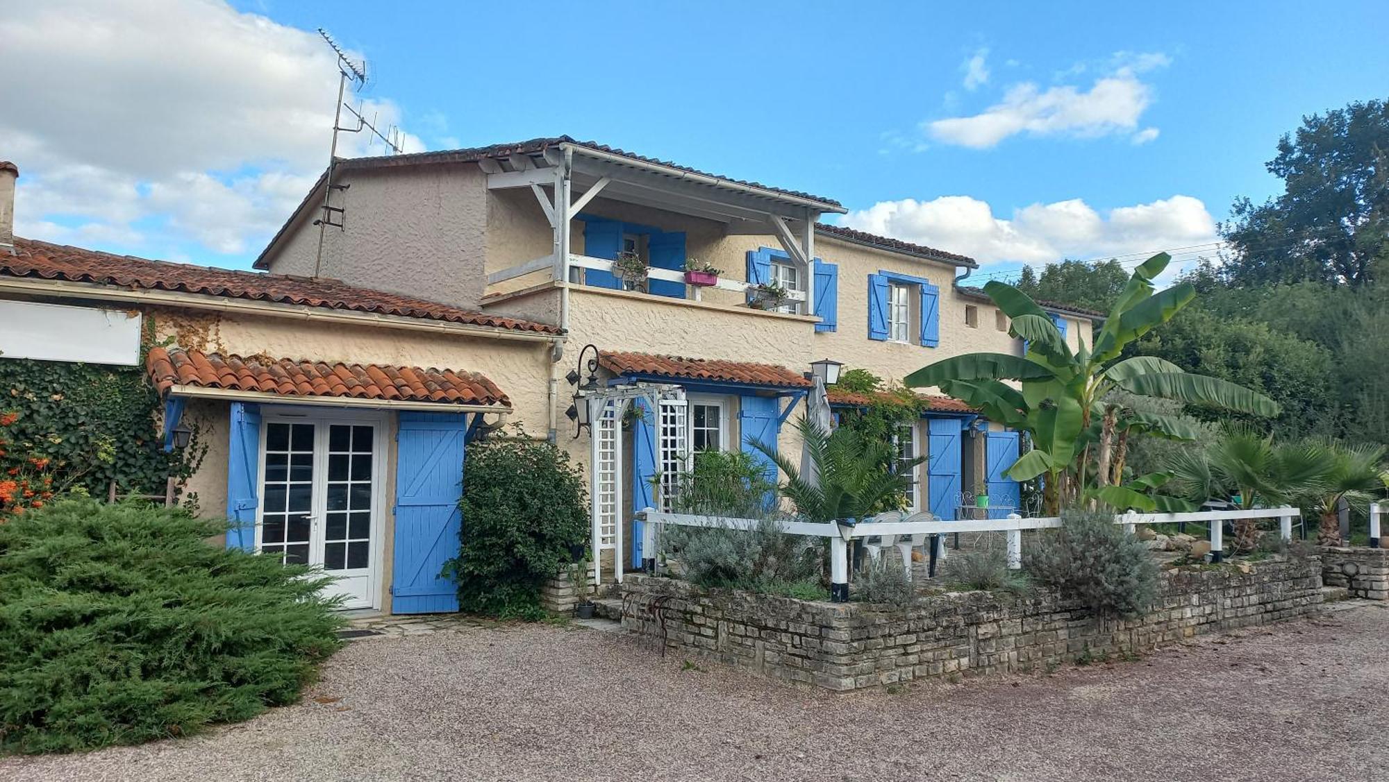 Bed and Breakfast A La Paloma Verteuil-sur-Charente Exterior foto